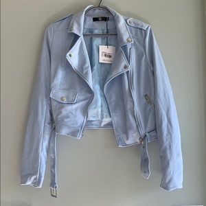 Blue Suede Jacket